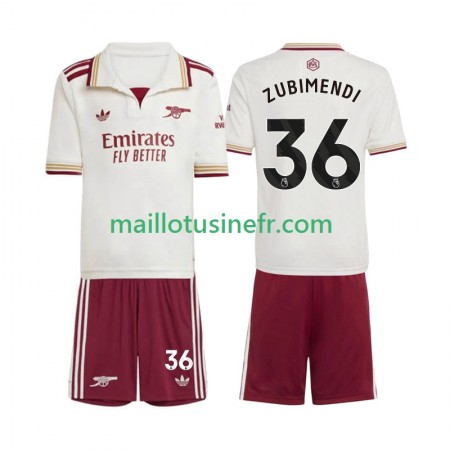 Maillot de Foot Arsenal Martin Zubimendi 36 Troisième 2025-26 - Enfant Maillot de Foot Arsenal Martin Zubimendi 36 Troisième 2025-26 - Enfant